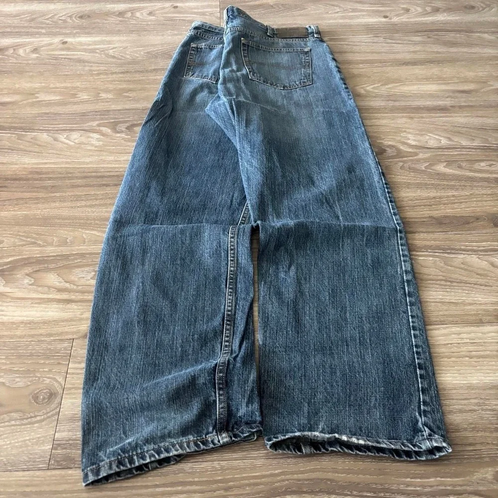 Vintage Y2K/2000s Grunge Dark Wash Essential Denim Jeans! 36x32